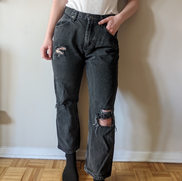 Wrangler Denim - Distressed Wrangler Straight jeans
